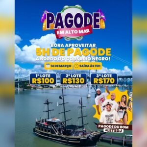Pagode em Alto Mar - 14/03/2026